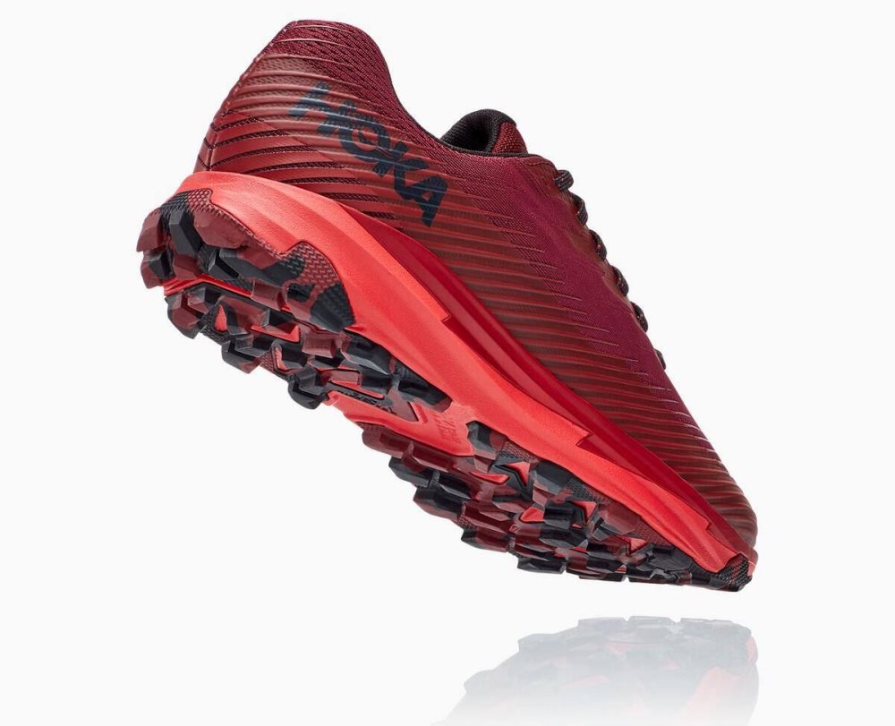 Hoka Torrent 2 Dark Brown / Red | 51809QKTA