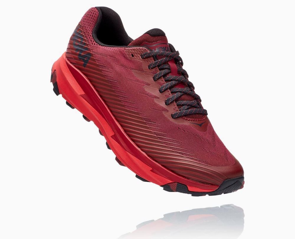 Hoka Torrent 2 Dark Brown / Red | 51809QKTA